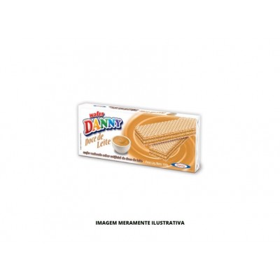 WAFER DANNY DOCE DE LEITE 1X50X70G